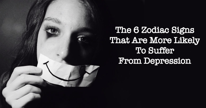 The 6 Zodiac Signs That Are More Likely To Suffer From Depression